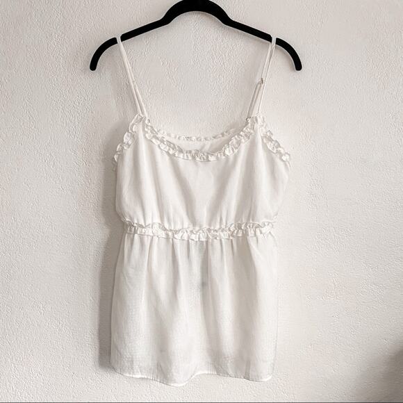 Show Me Your Mumu Paula Ruffle Tank Size Small - Picture 1 of 8